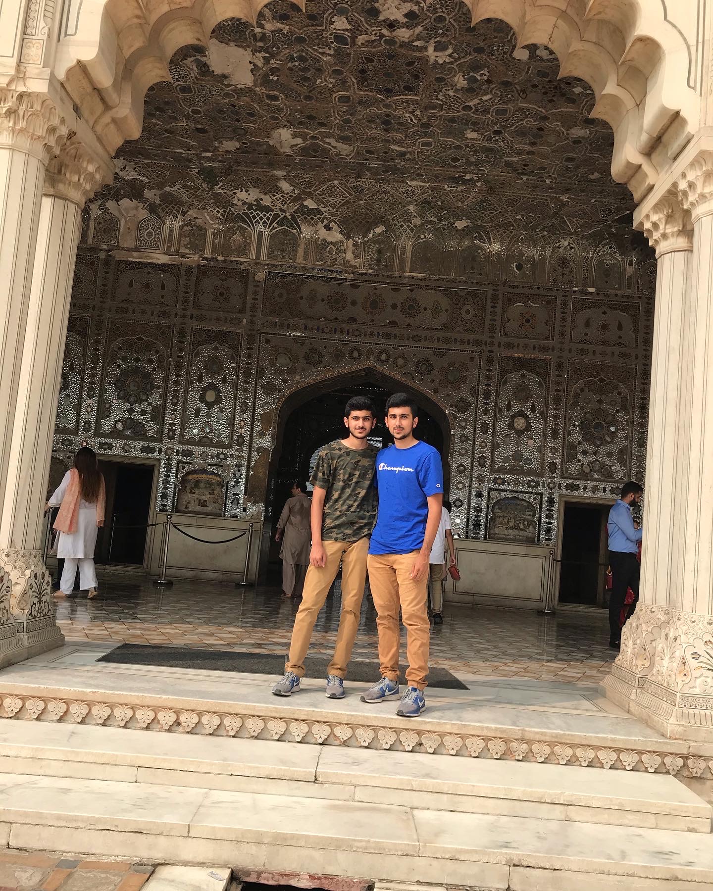 Us Two In Shahi Qila